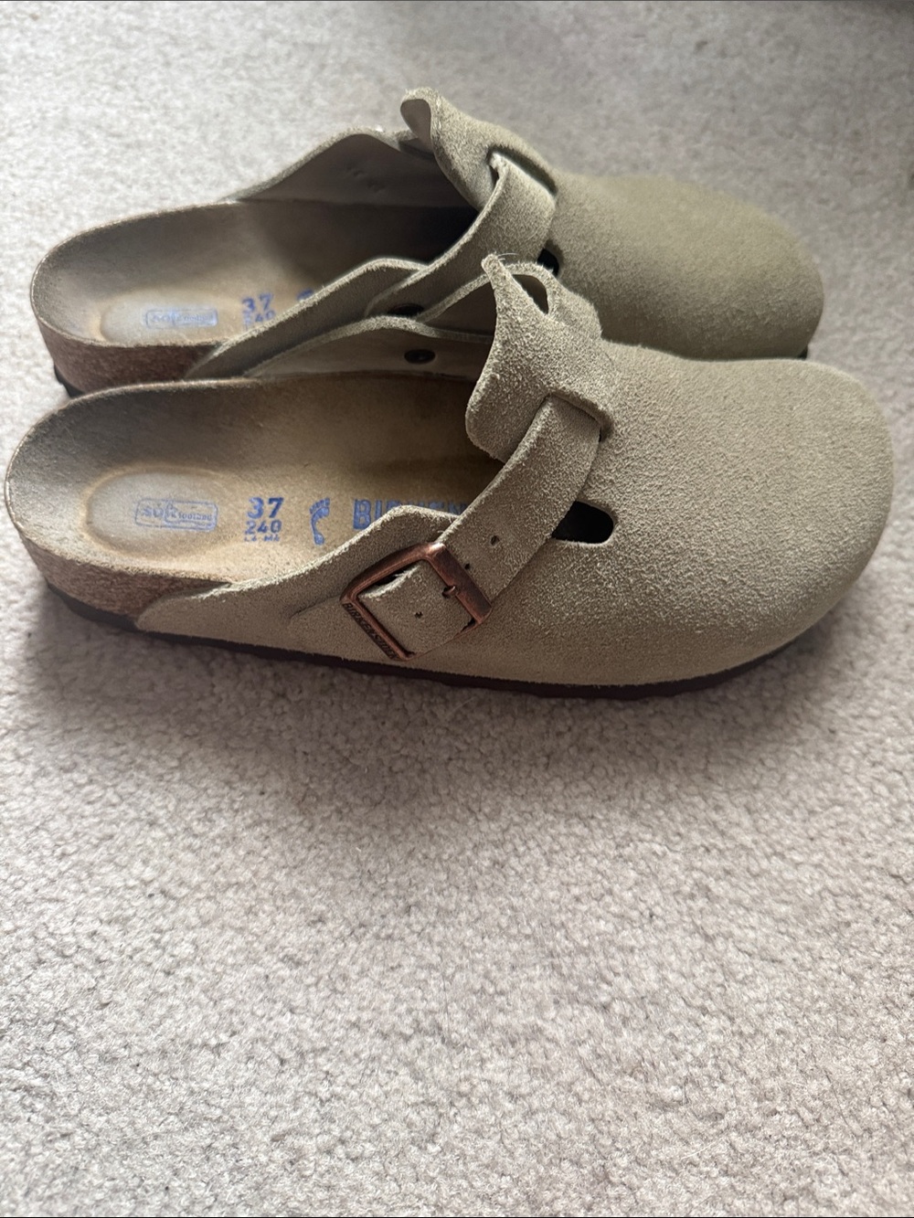 Birkenstock Boston soft footbed clogs